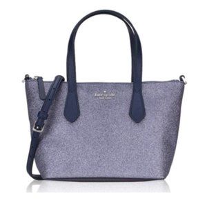 Kate Spade Joeley Smooth Glitter Small Satchel